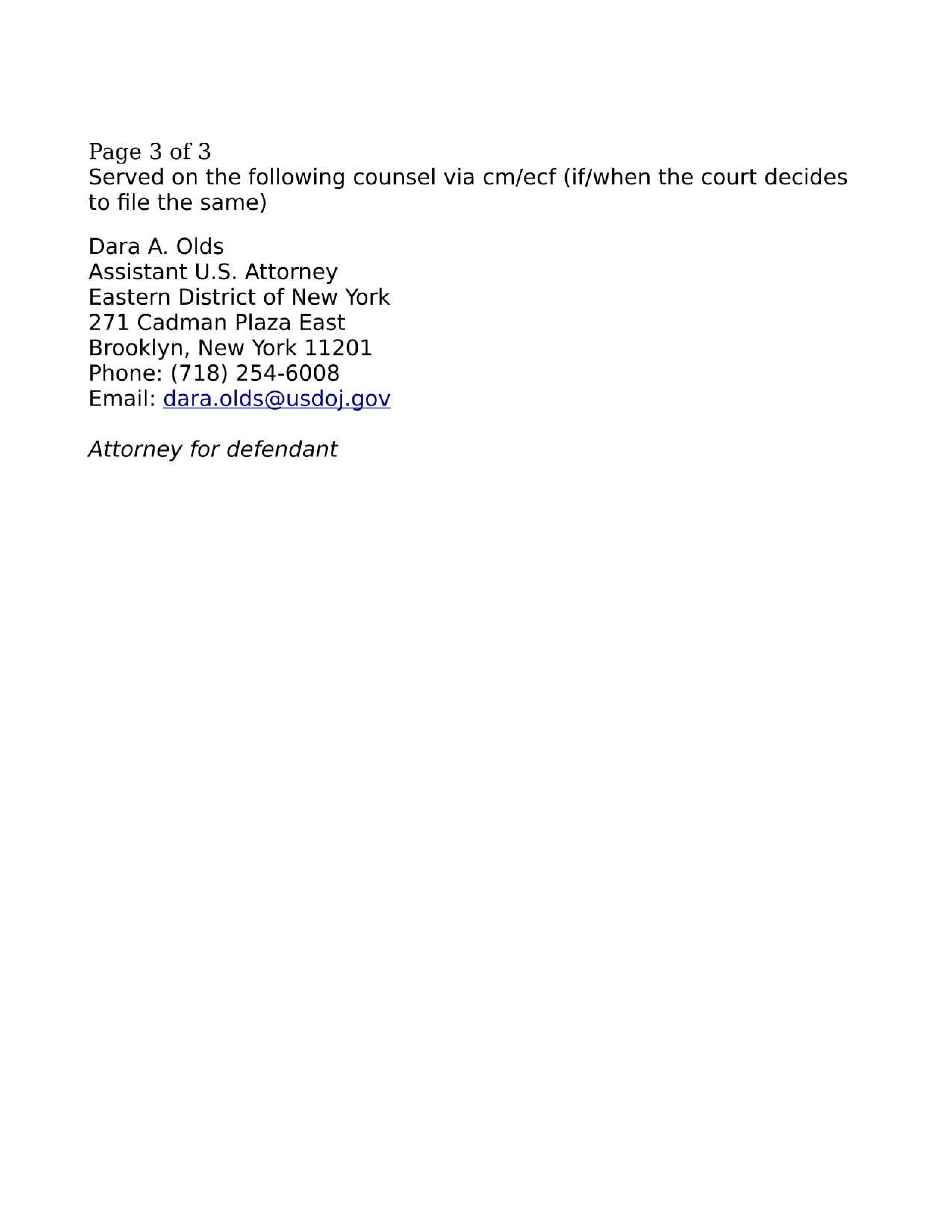 Darryl C. Carter vs. Department of Justice Motion to Declare No Jurisdiction