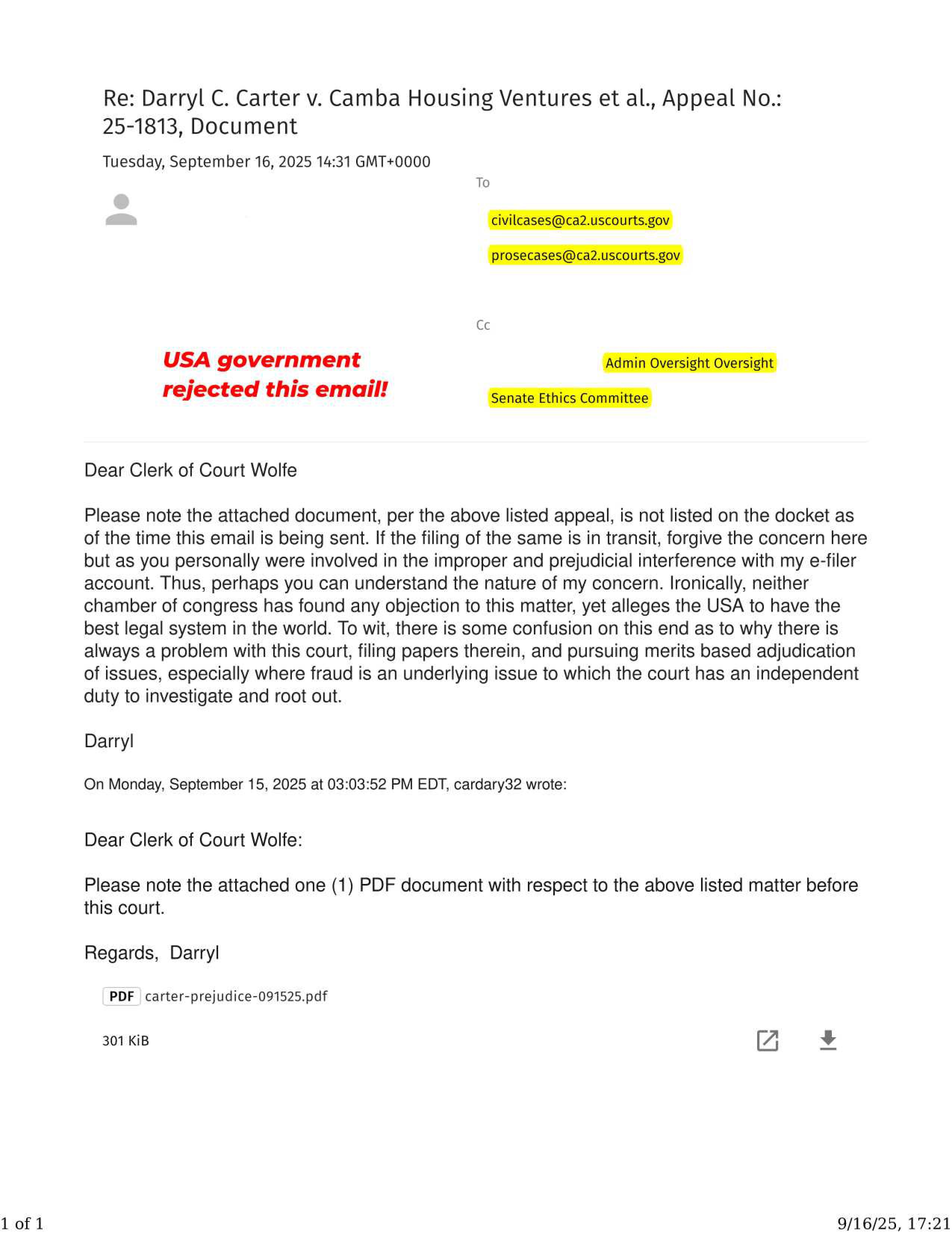 2ndcircrtpapersnotfiled 0916251