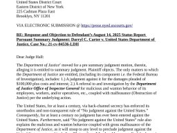 department of justice fbi human rights violations