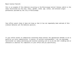 FBI Spying Abuses Mississauga Public Libraries 2025