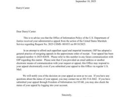 United States Marshal FOIA Cover Up